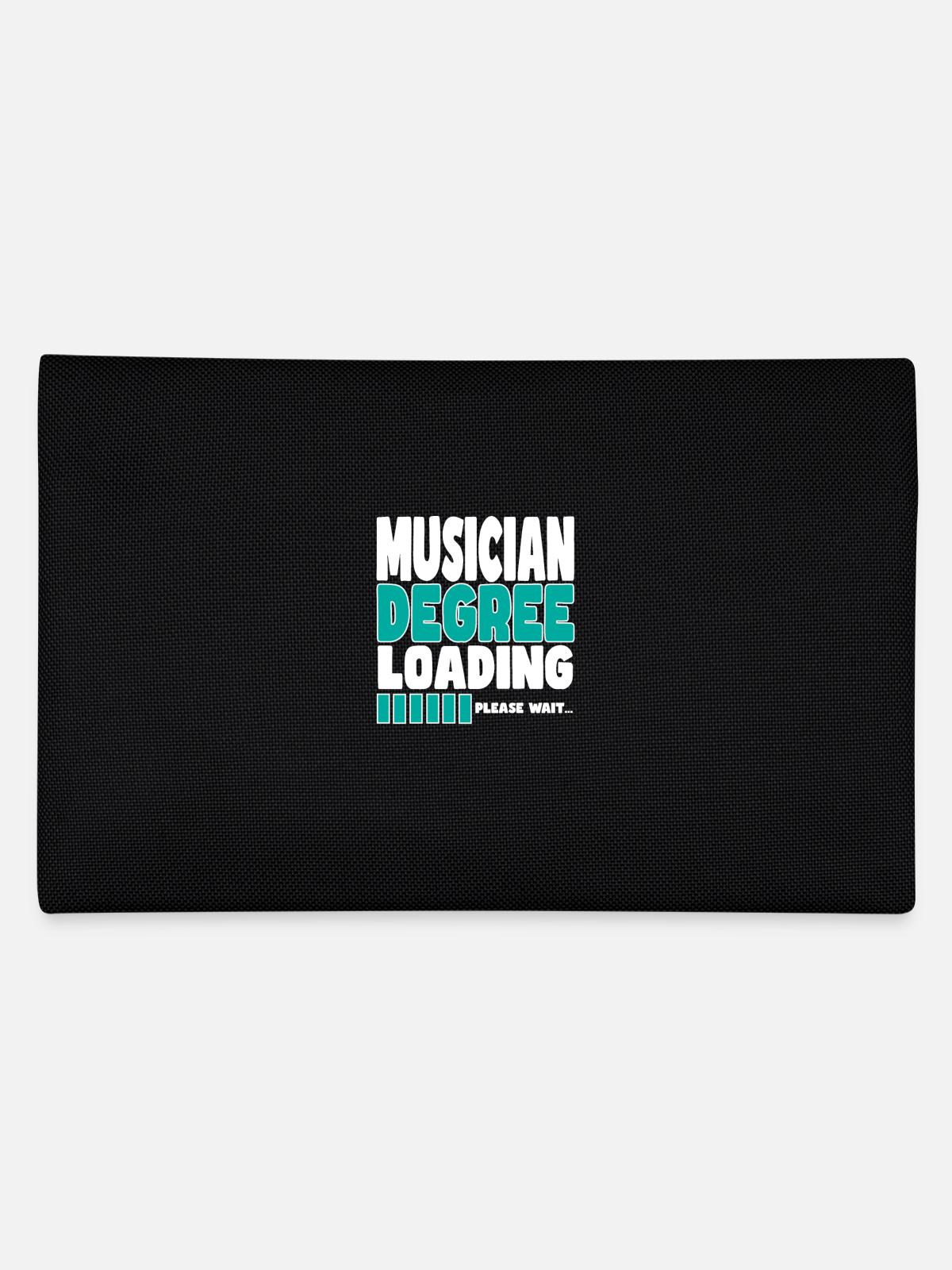Musician invites training - Pencil Case - black - Back