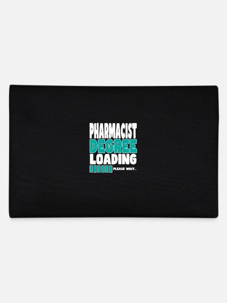 Pharmacist invites training - Pencil Case - black - Back