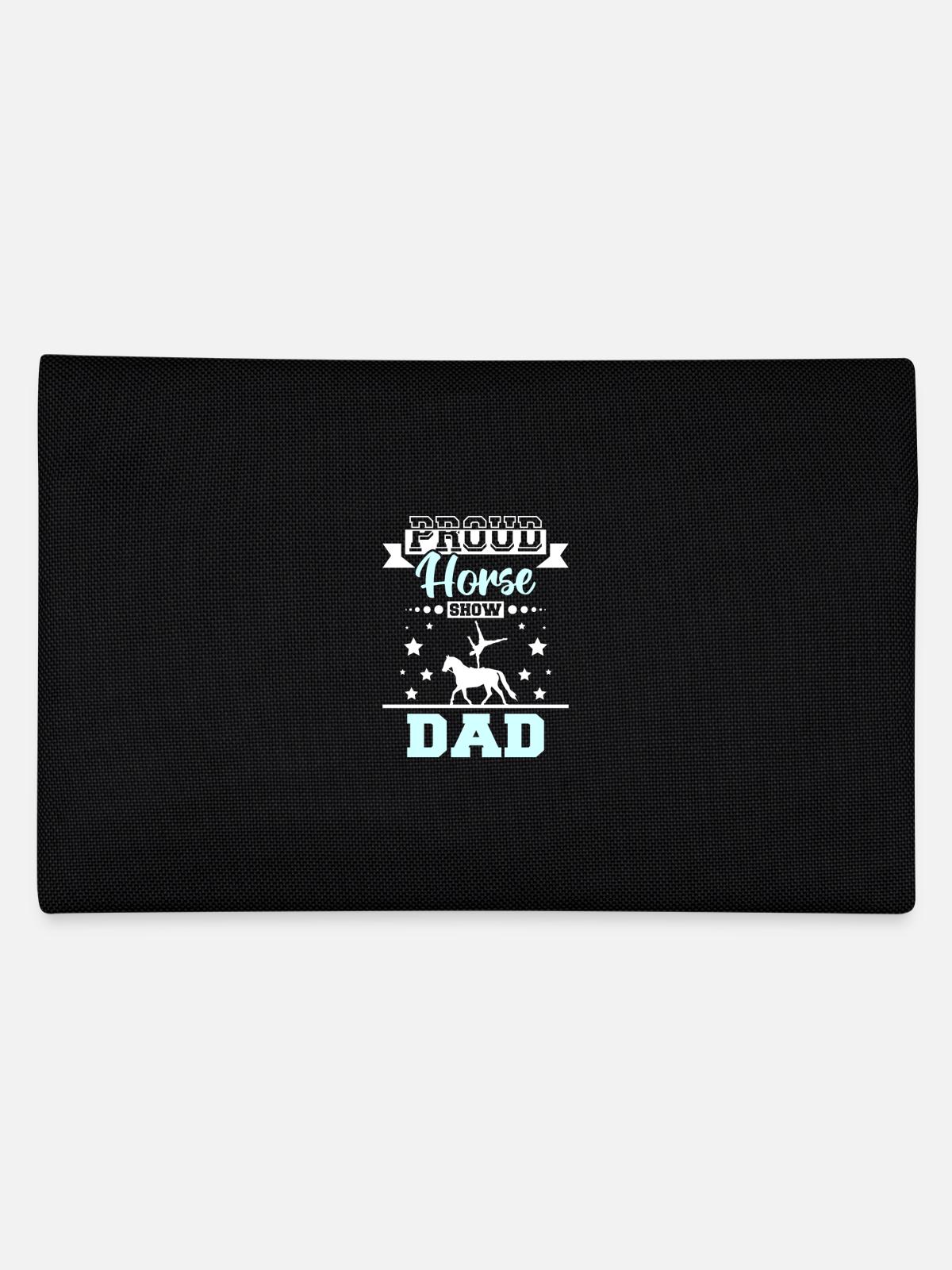 Fier spectacle équestre papa - Trousse - noir - Dos