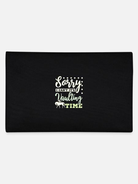 Désolé, je ne peux pas, c’est l’heure du saut en chambre forte - Trousse - noir - Dos