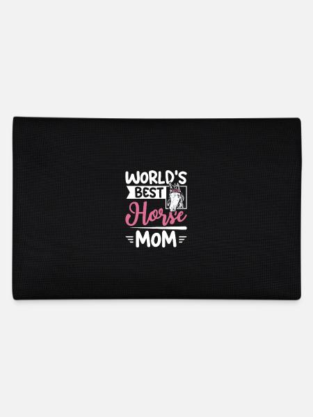 La meilleure maman de cheval du monde - Trousse - noir - Dos