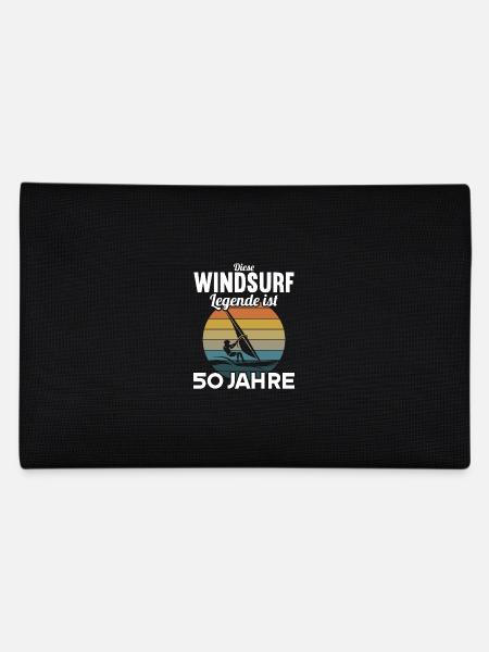 Diese Windsurf Legende ist 50 Jahre 50 Geburtstag - Federtasche - Schwarz - Hinten