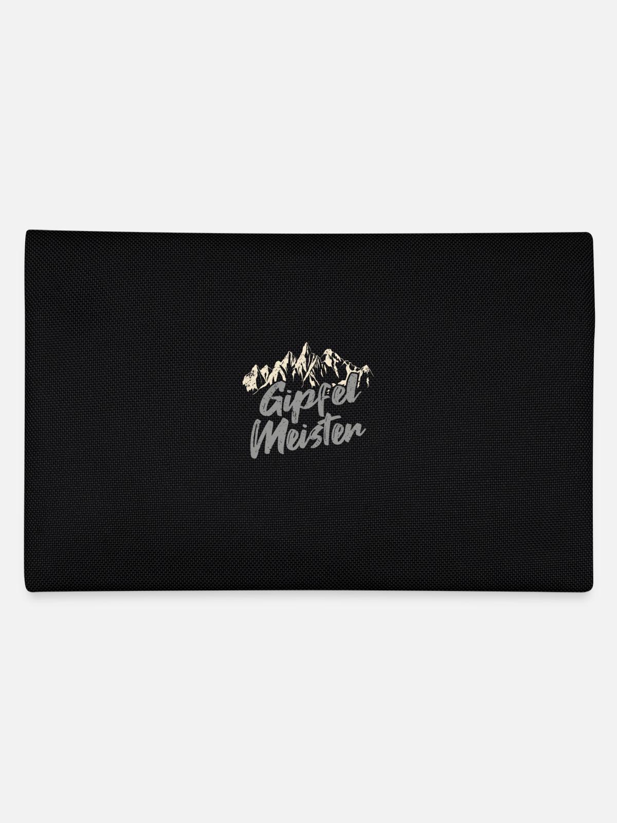 Mountaineering Mountains Summit Master - Pencil Case - black - Back