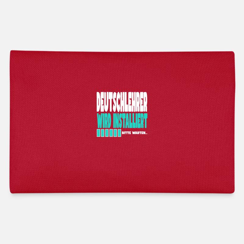 Deutschlehrer wird installiert Federtasche