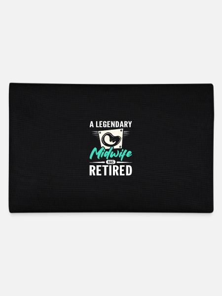 A legendary midwife has retired - Federtasche - Schwarz - Hinten