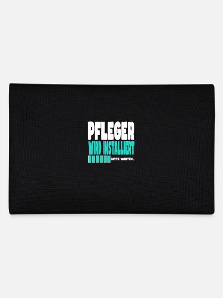 Pfleger wird installiert - Federtasche - Schwarz - Hinten