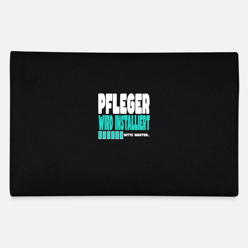 Pfleger wird installiert Federtasche