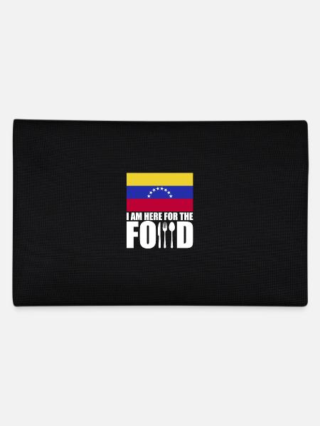 Venezuela urlaub reise souvenir - Federtasche - Schwarz - Hinten