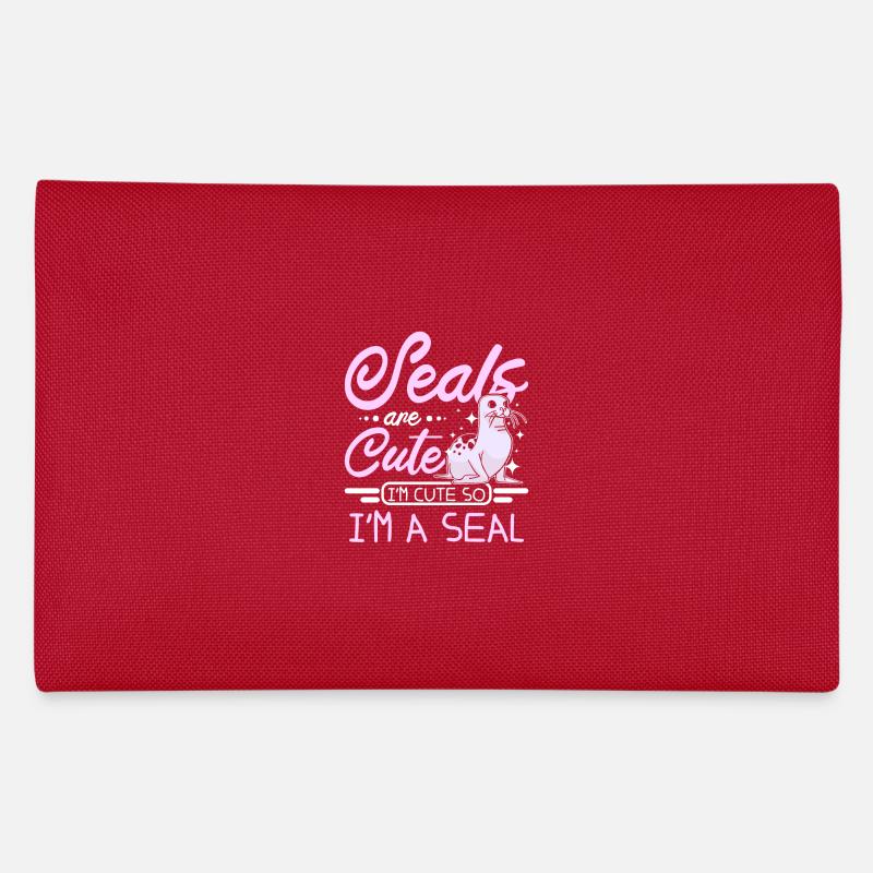 Les phoques sont mignons Je suis mignon donc je suis un phoque Trousse