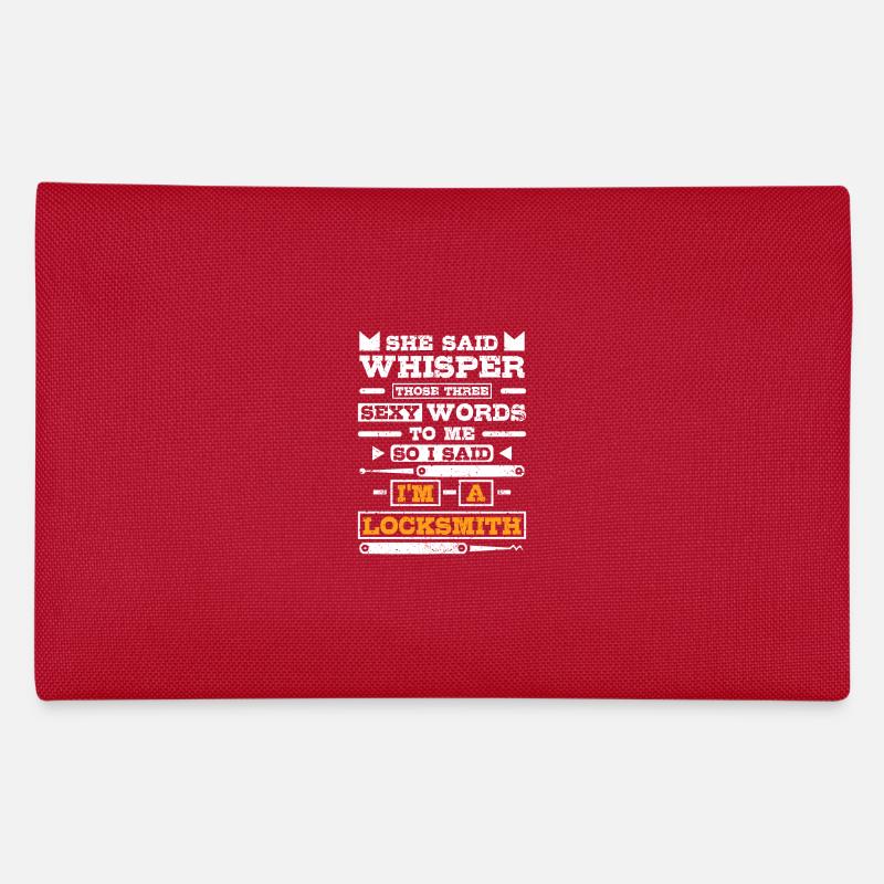 Three sexy words I'm a locksmith Federtasche