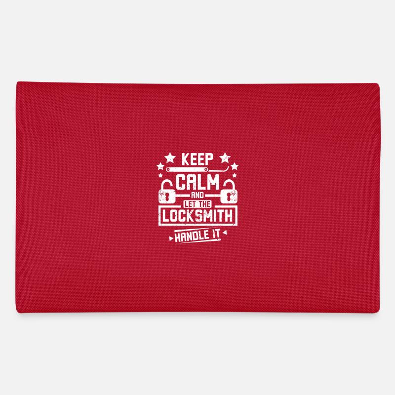 Keep calm and let the locksmith handle it Federtasche