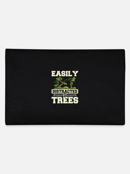 Easily distracted by trees - Federtasche - Schwarz - Hinten