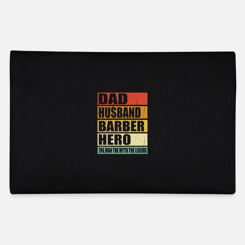 Vater Ehemann Friseur Held Federtasche
