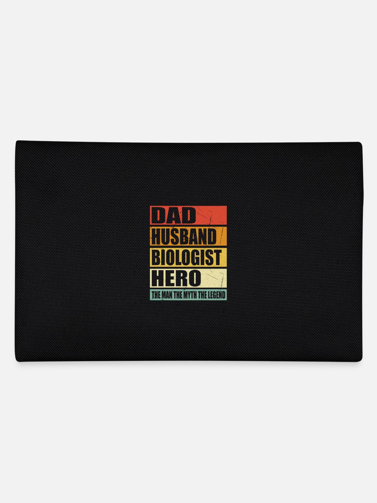 Père Mari Biologiste Held - Trousse - noir - Dos