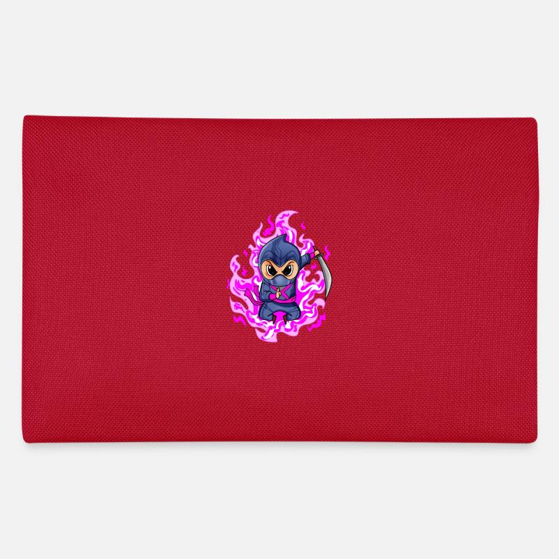 Ninja Mädchen in Rosa Federtasche