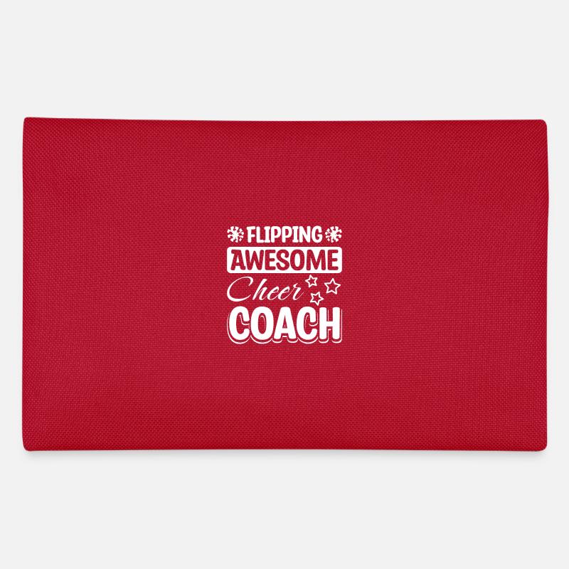 Flipping awesome cheer coach Federtasche