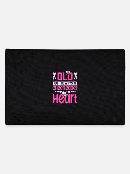 Old but always a cheerleader at heart - Federtasche - Schwarz - Hinten