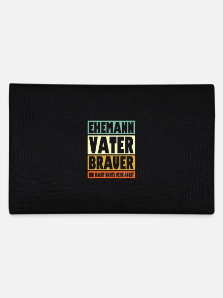 Brauer Vater Ehemann Held - Federtasche - Schwarz - Hinten