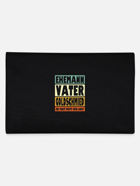 Gleisbauer Vater Ehemann Held - Federtasche - Schwarz - Hinten