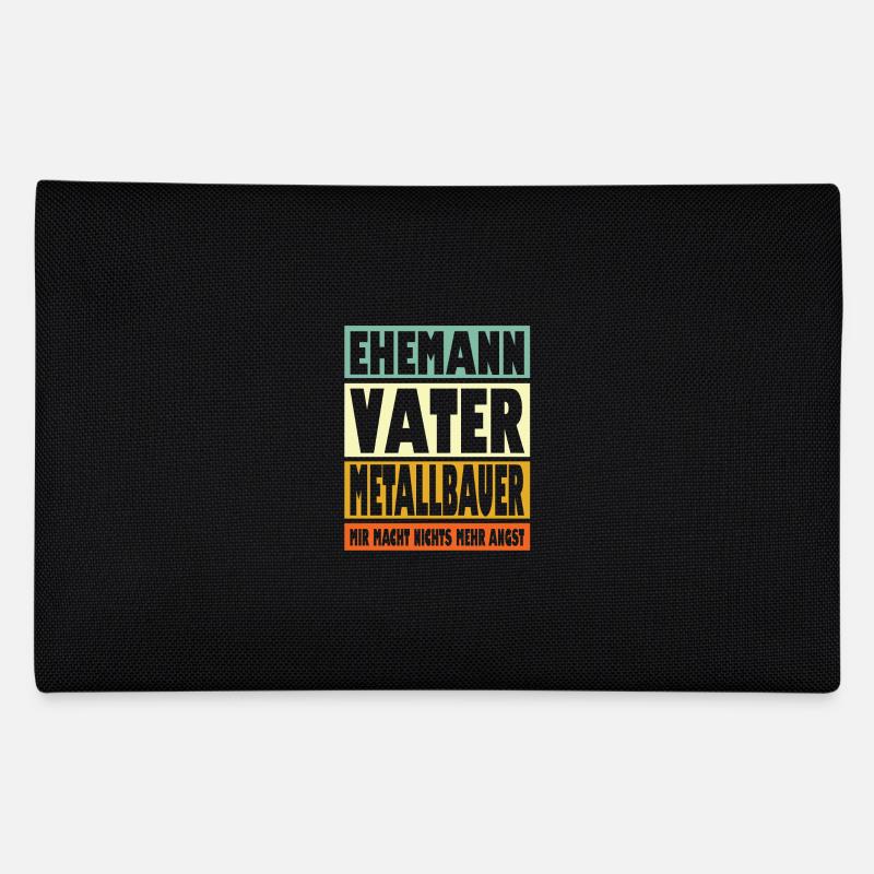 Metallbauer Vater Ehemann Held Federtasche