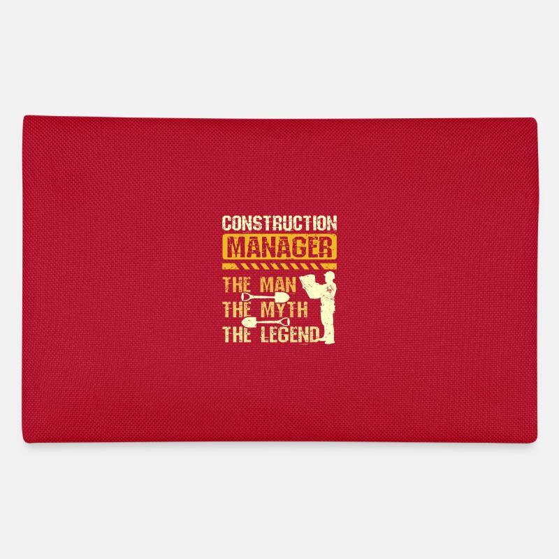 Construction manager the man myth legend Federtasche