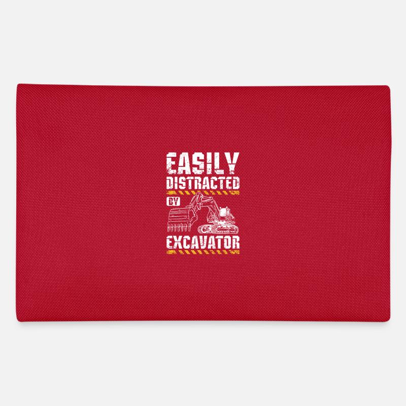 Easily distracted by excavator Federtasche