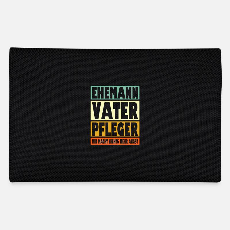 Pfleger Vater Ehemann Held - Federtasche - Schwarz
