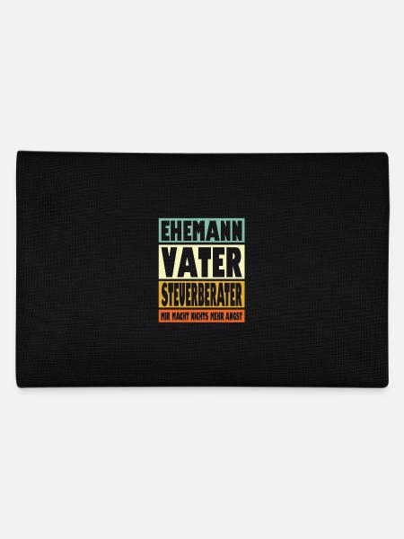 Steuerberater Vater Ehemann Held - Federtasche - Schwarz - Hinten