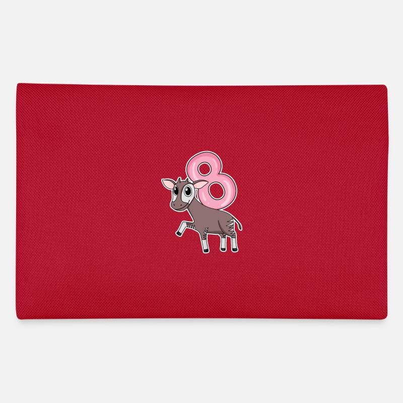 Mädchen 8 Jahre alt Okapi 8. Geburtstag Geschenk Federtasche