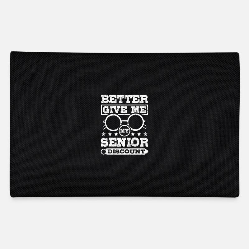 Give me my senior discount Federtasche