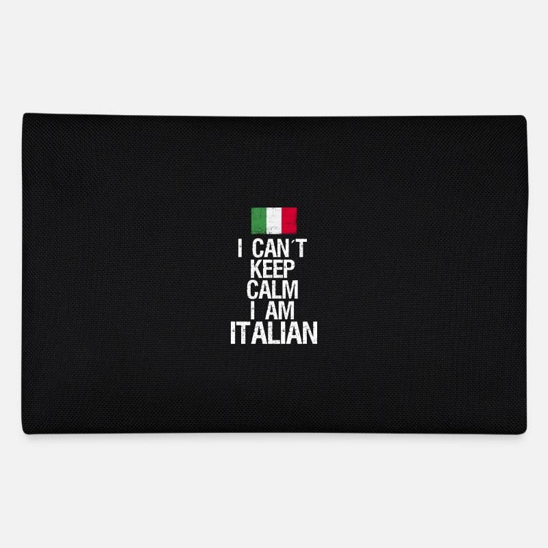 I can not Keep Calm I am Italiener - Federtasche - Schwarz