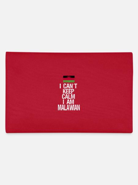 I can not Keep Calm I am Malawi - Pencil Case - red - Back