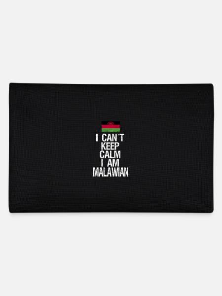 I can not Keep Calm I am Malawi - Pencil Case - black - Back