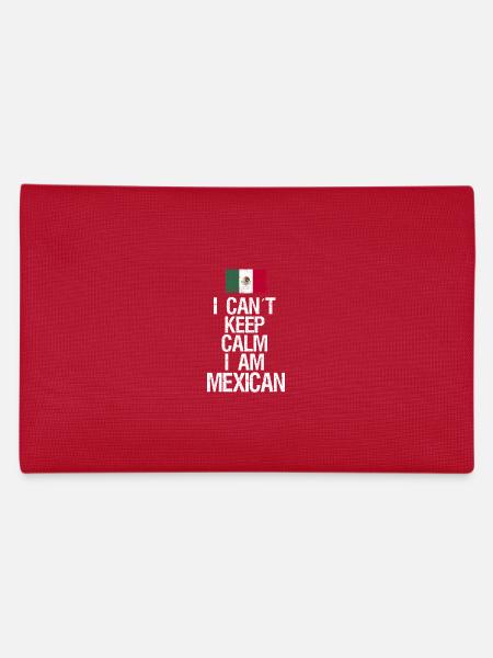 I can not Keep Calm I am Mexican - Pencil Case - red - Back