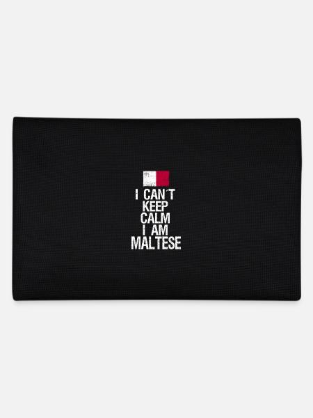 Je ne peux pas rester calme Je suis Mateser - Trousse - noir - Dos