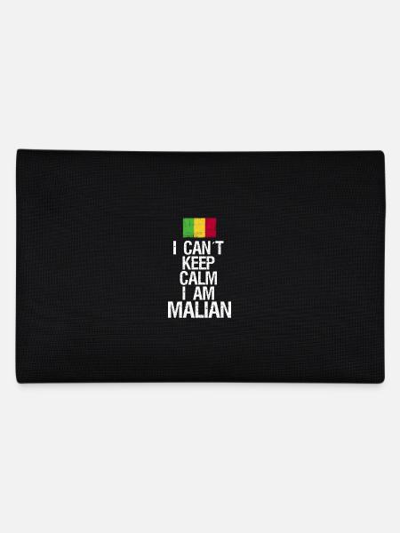 Je n’arrive pas à garder mon calme, je suis Malier - Trousse - noir - Dos