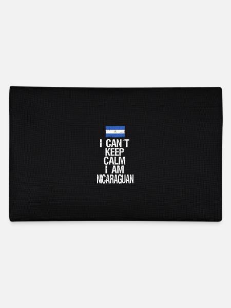 I can not Keep Calm I am Nicaraguan - Pencil Case - black - Back