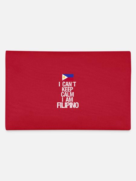 I can not Keep Calm I am Philippiner - Pencil Case - red - Back