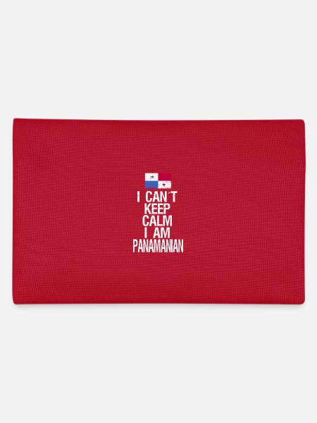 Je ne peux pas rester calme Je suis Panamese - Trousse - rouge - Dos