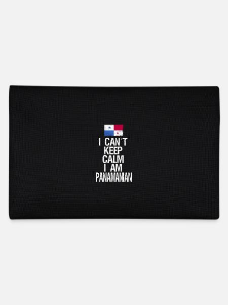 I can not Keep Calm I am Panamese - Pencil Case - black - Back