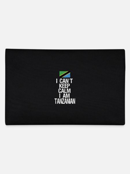 I can not Keep Calm I am Tansanier - Federtasche - Schwarz