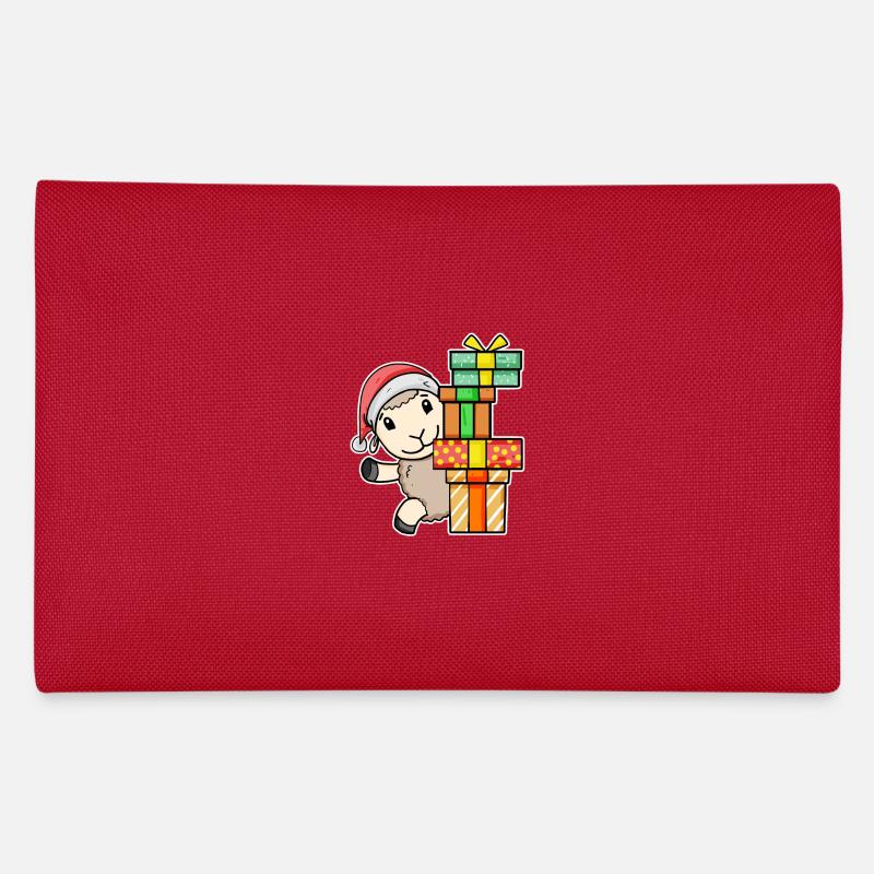 Moutons de Noël avec cadeaux Trousse