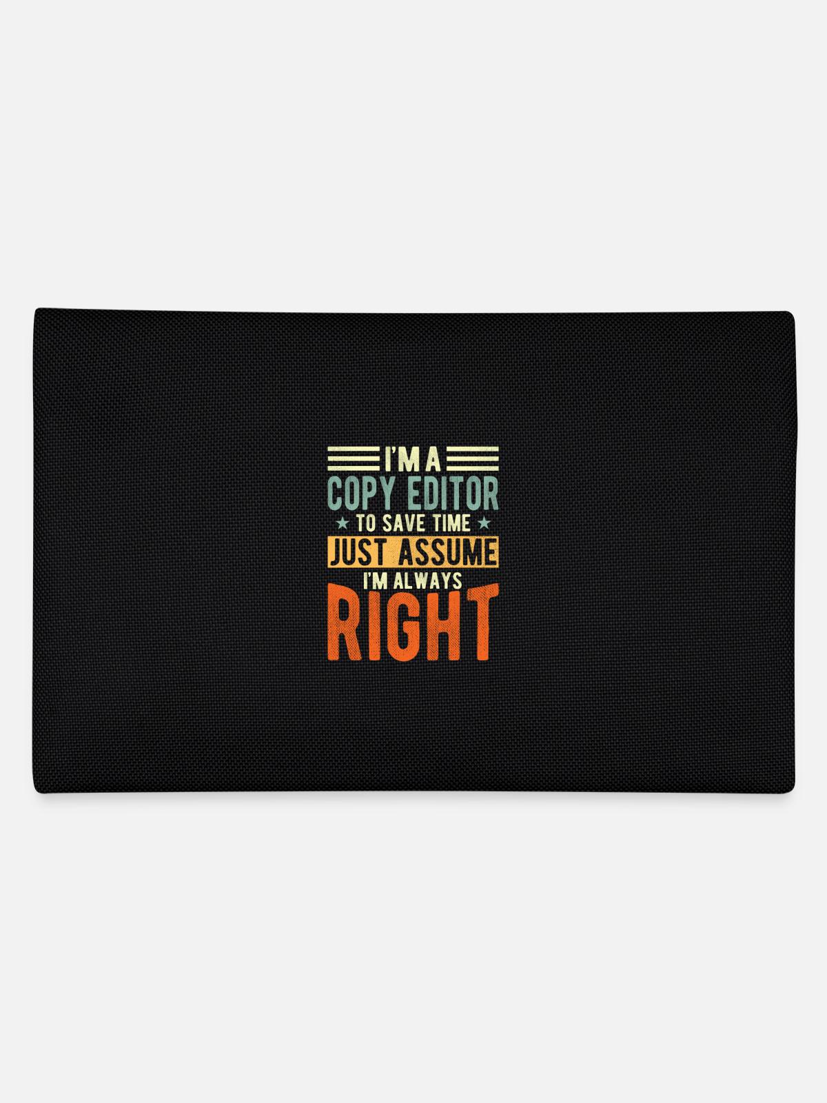 Editor - Pencil Case - black - Back
