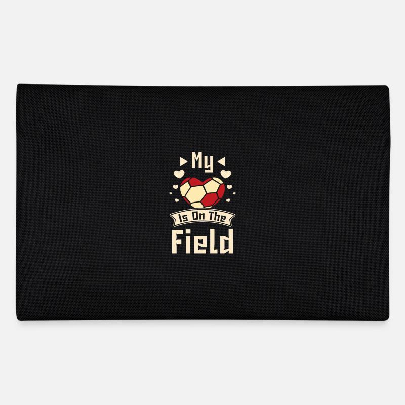 Mon cœur est sur le terrain de handball Trousse