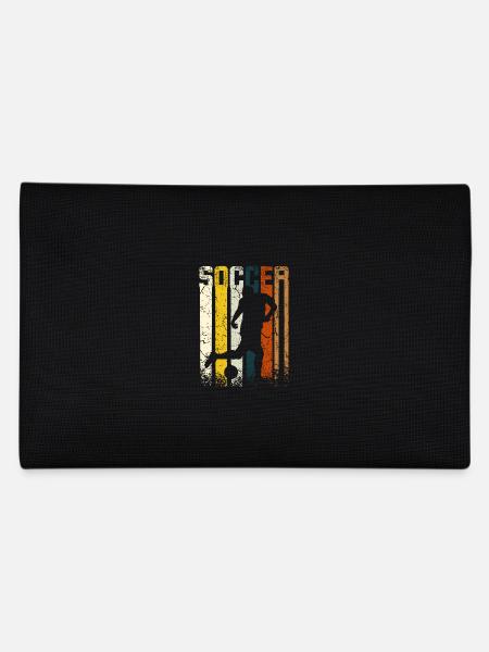 Retro Vintage Soccer - Federtasche - Schwarz - Hinten