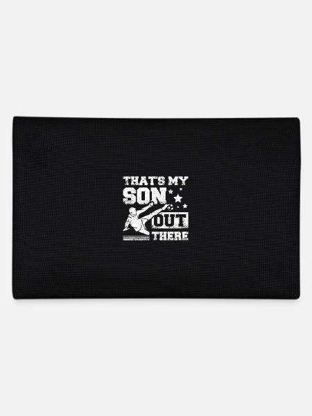 That's my son out there Soccer - Federtasche - Schwarz - Hinten