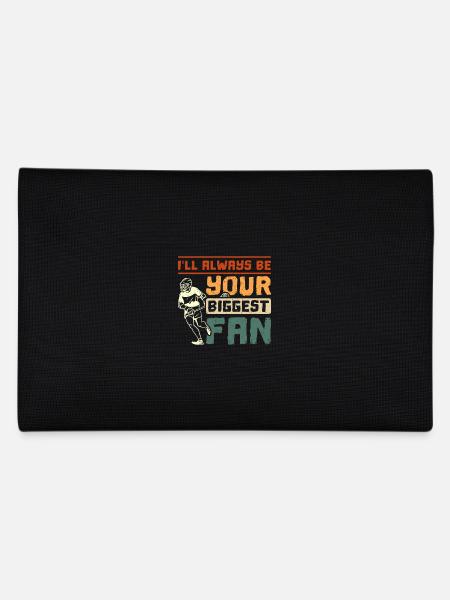 Je serai toujours votre plus grand fan de crosse vintage - Trousse - noir - Dos
