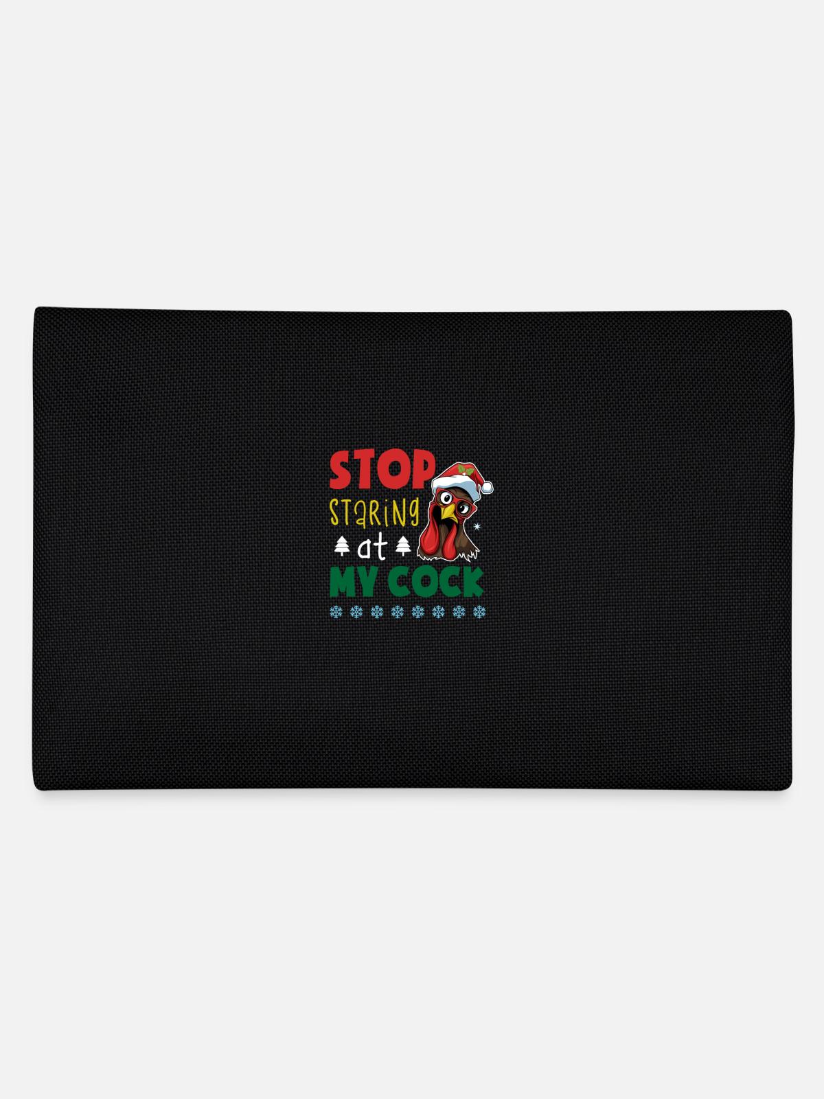 Christmas Cook Thangsgiving Turkey - Pencil Case - black - Back