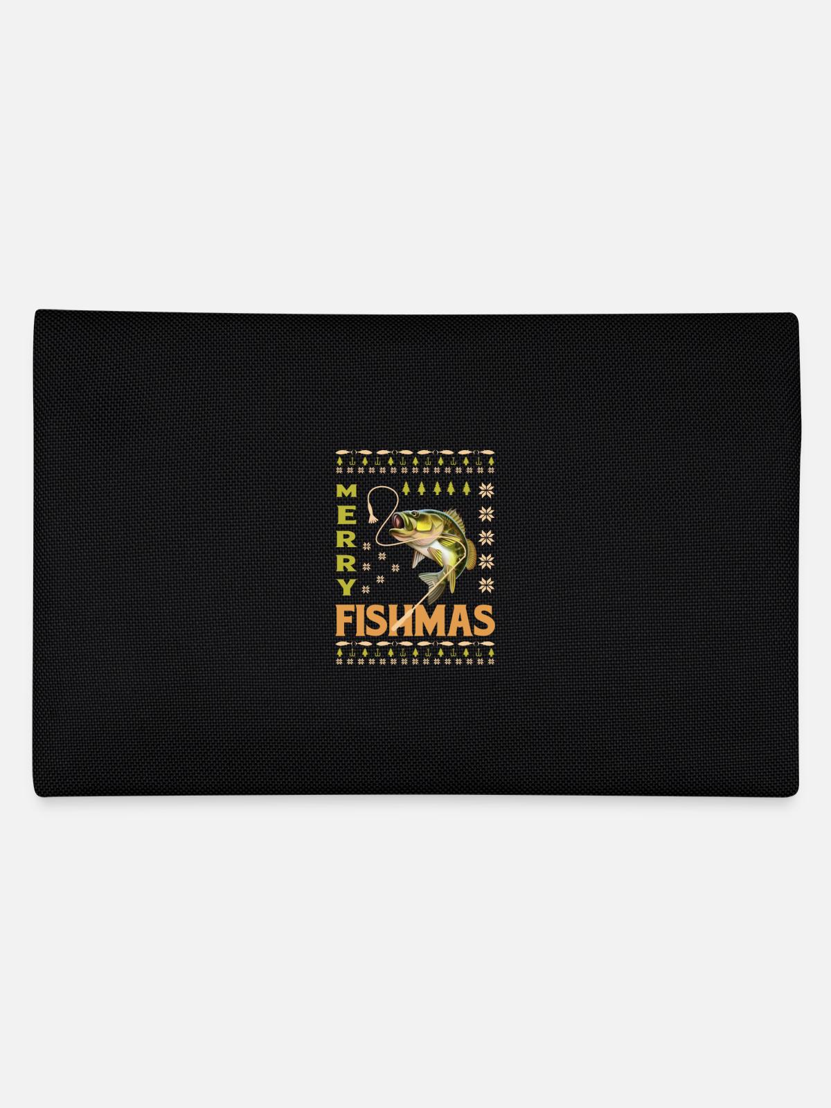 Pêche moche Noël - Trousse - noir - Dos