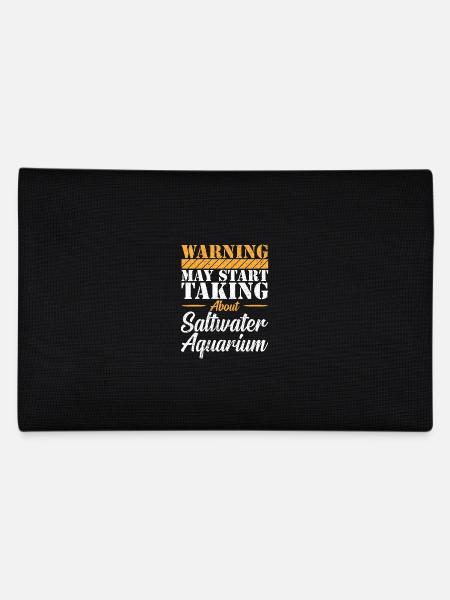 Aquarium- Aquaristics - Pencil Case - black - Back